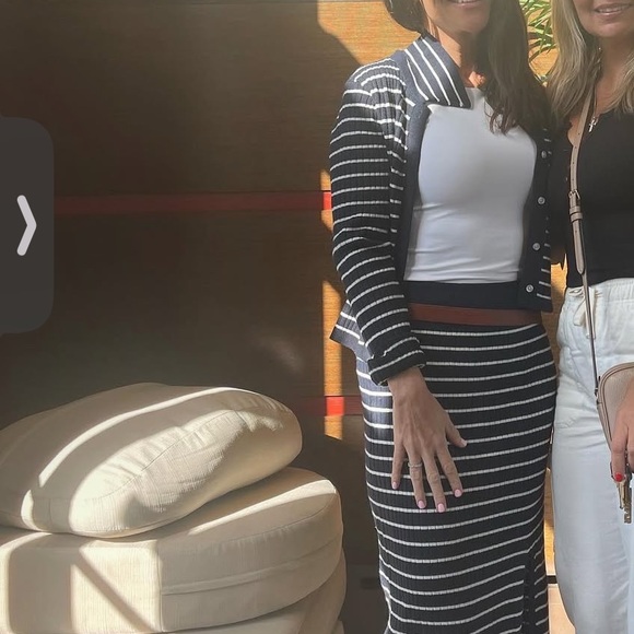 Bagatelle New York Navy Striped Set Size M - Picture 2 of 8